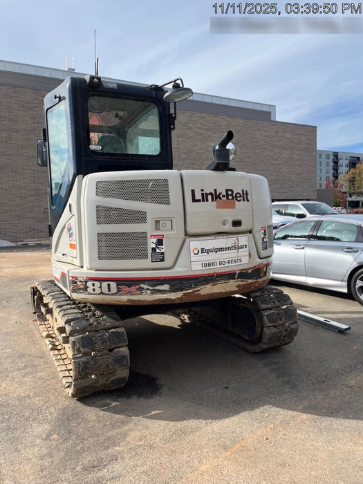 2020 Link-Belt 80X3EX EXC, 7'2" ARM, 17.7" RT, MFH(PJ)