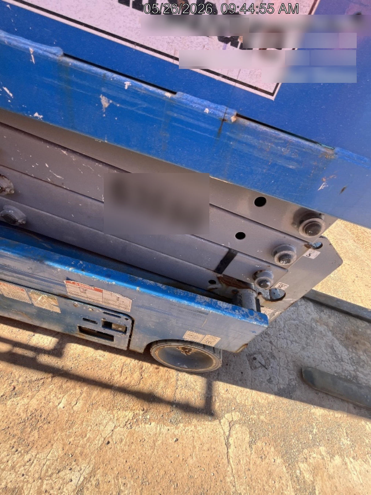 2020 Genie GS-1930 Solid Non Marking Tires, Beacon, Folding rails with half height swing gate