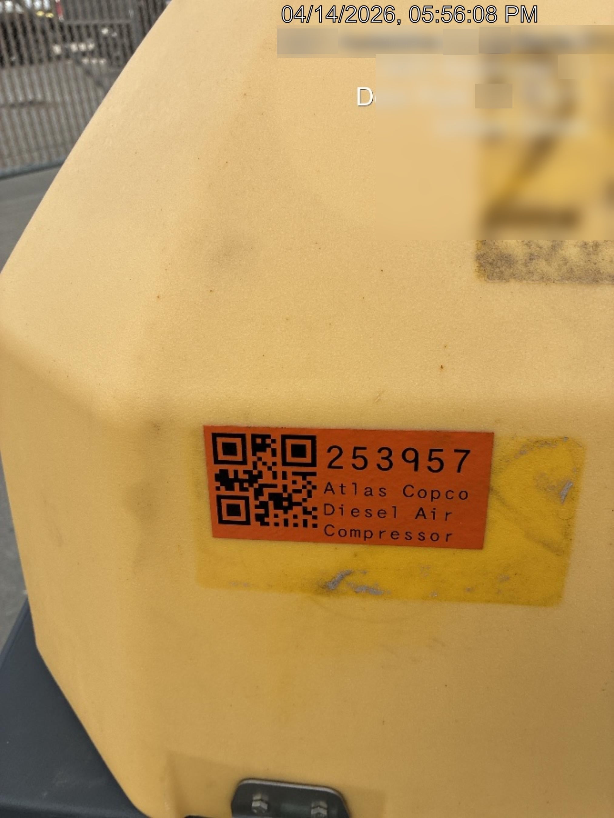 2022 ATLAS COPCO XAS 110