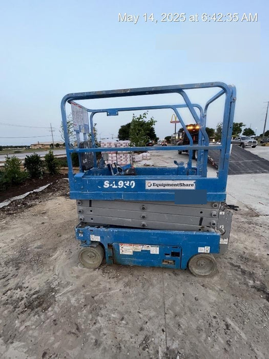 2019 Genie GS-1930 Fixed Rails with Chain Entry