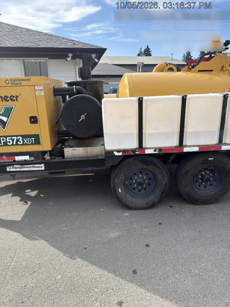 2022 Vac-Tron LP573XDT T4 Koehler Diesel Engine, 500 Gallon Debris Tank, x2 100 Gallon Water Tanks