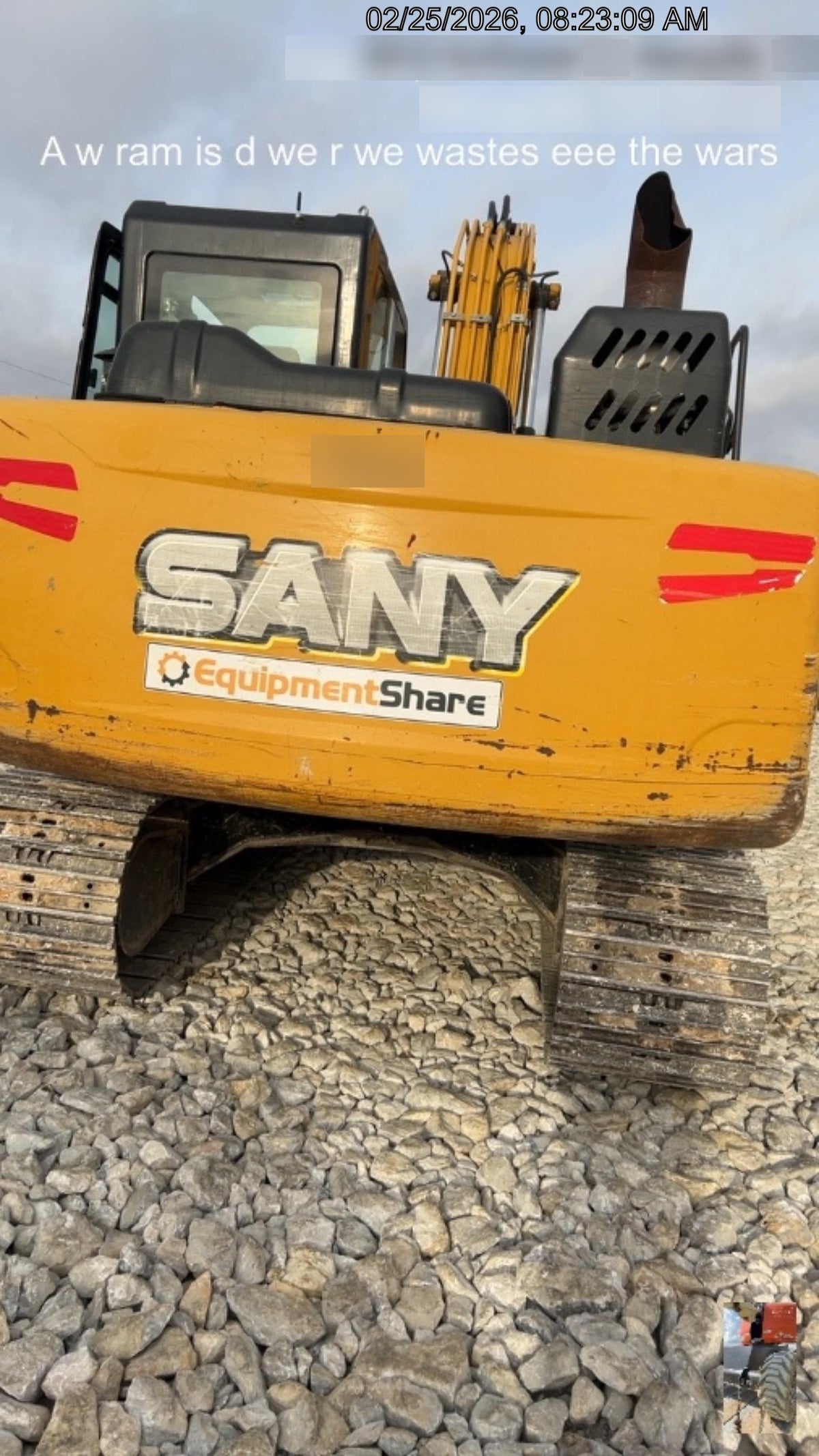 2018 SANY SY135C