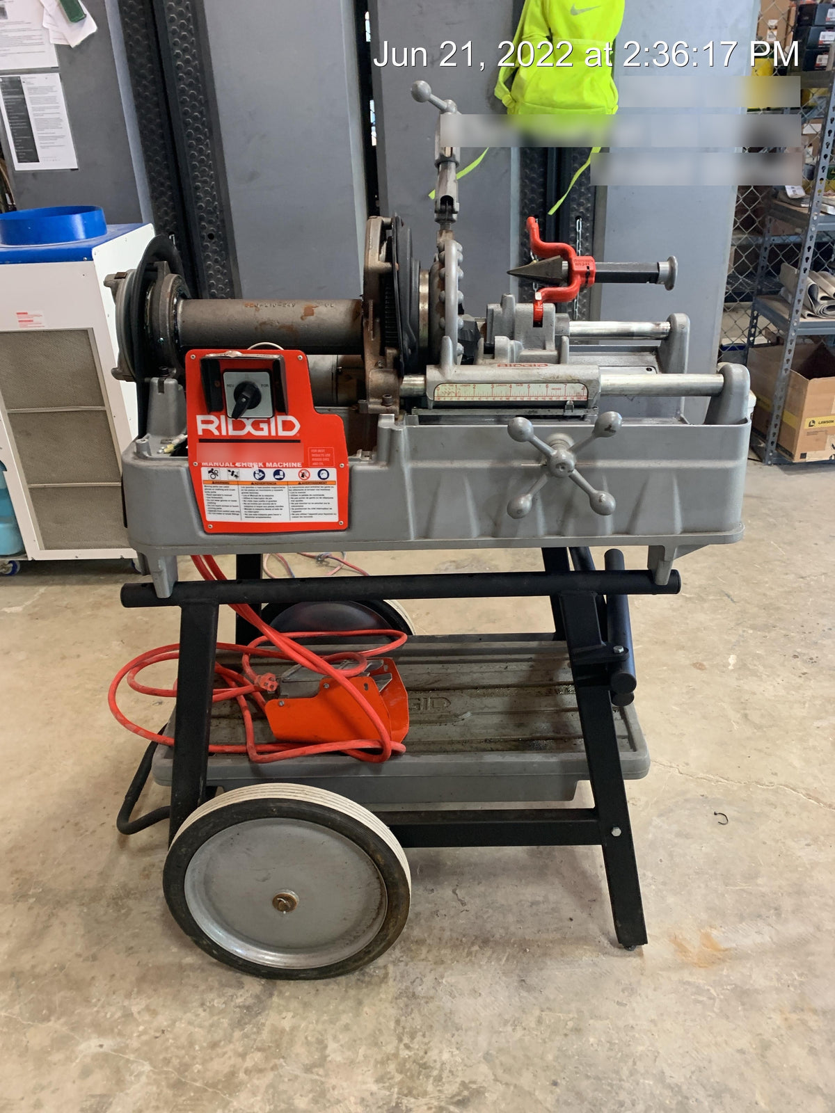 2021 RIDGID 535