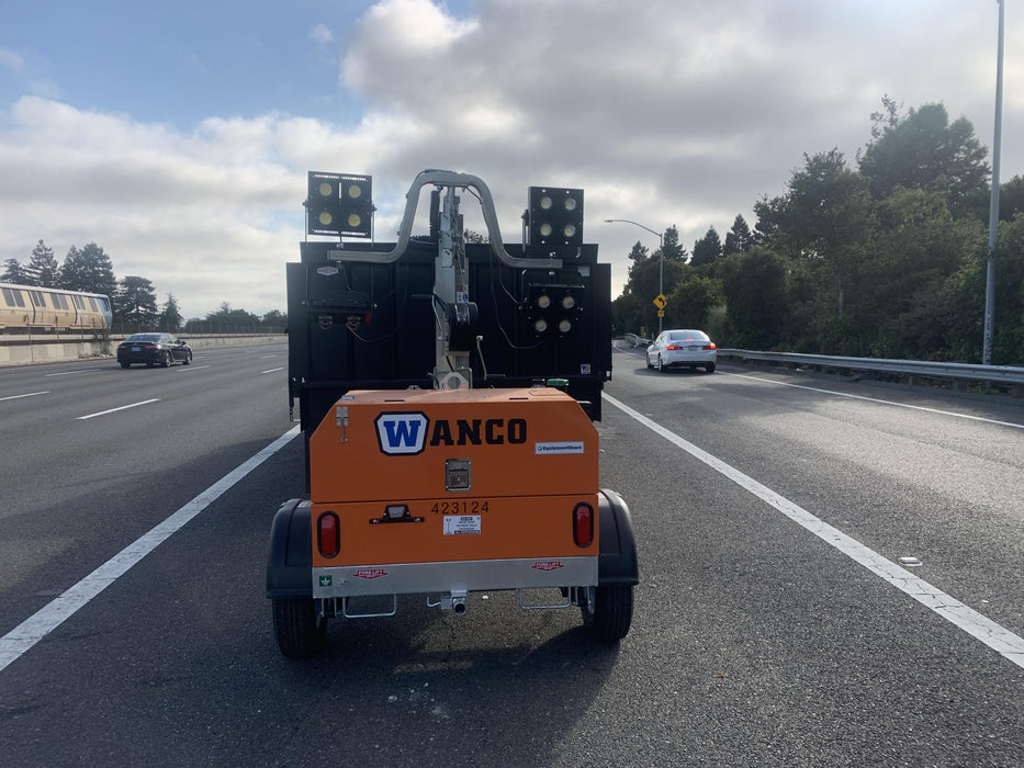 2024 Wanco WLTT-4MM4K Diesel, Deep Sea Controller, Shore Power Plug, Auto Start, (4) 350W LED Floodlights, 4kW Generator, 60 Gal Fuel Tank, 2" Ball, T3