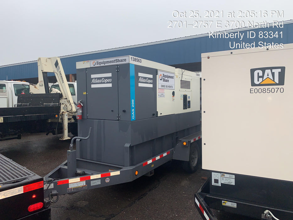 2021 ATLAS COPCO QAS200