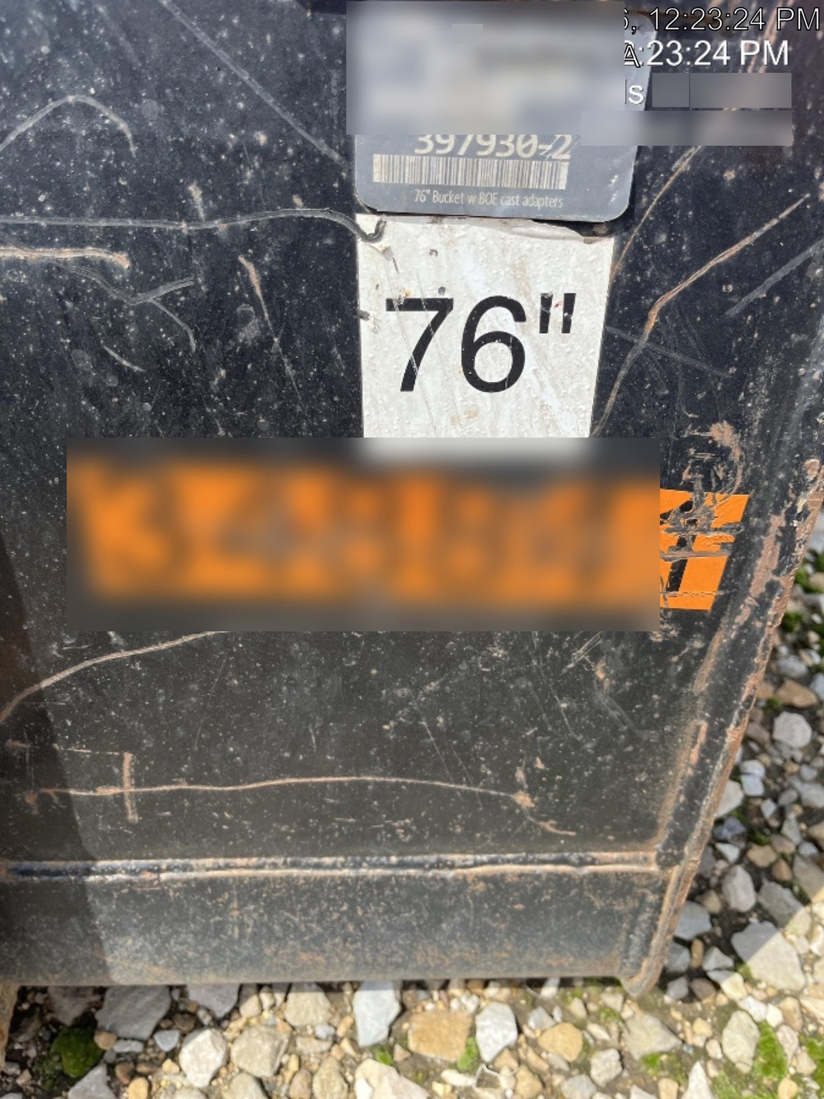 2023 TAG MANUFACTURING 76" Smooth Bucket - Tag