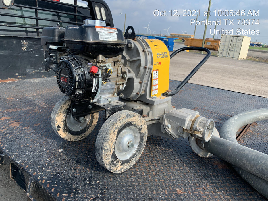 2018 WACKER NEUSON PDT3A