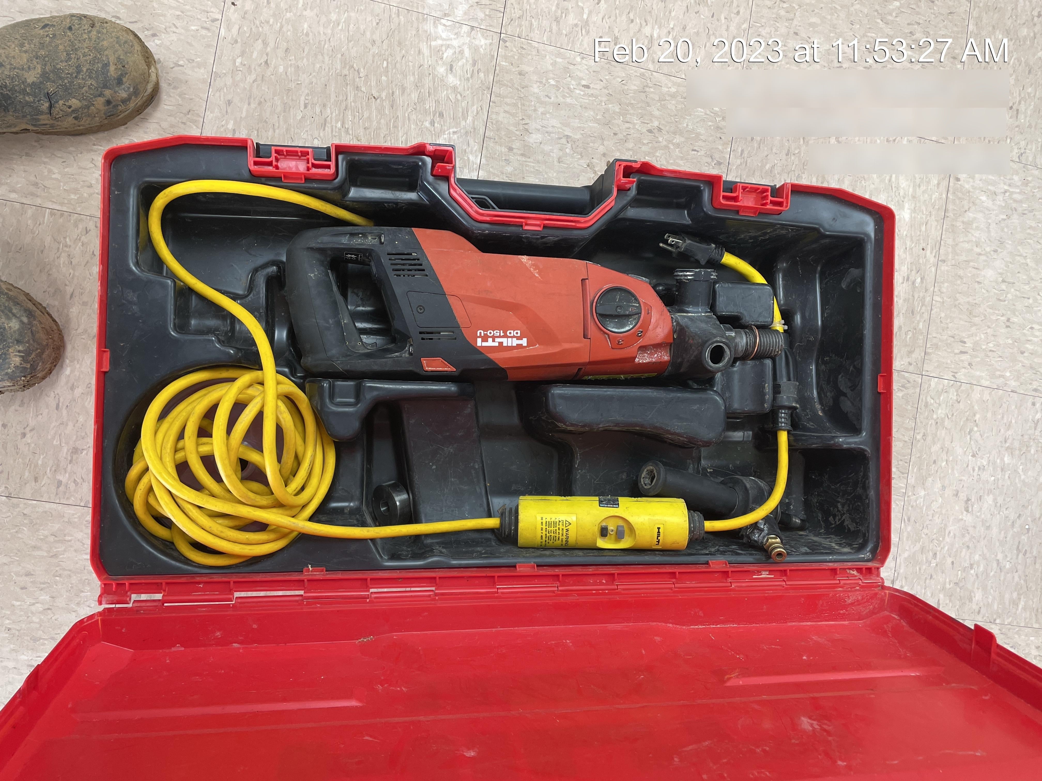 2021 HILTI DD 150-U
