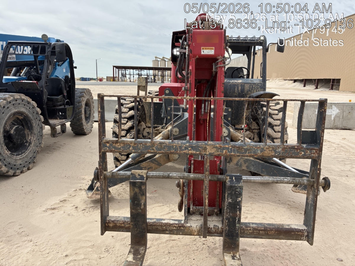 2018 Manitou MTA10055 Manitou MTA10055 - Canopy, Worklights, Beacon, 66" Carriage, 60" Forks, Solid Tires, Aux Hydraulics