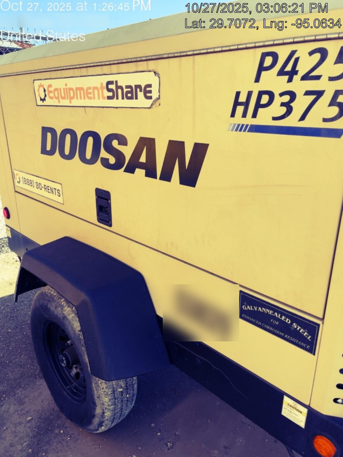 2019 DOOSAN P425/HP375WCU-T4F
