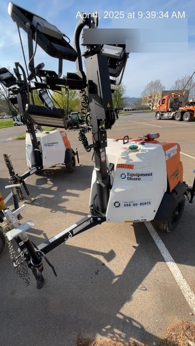 2023 Generac MLT2 Diesel, Flex Switch 120V Input, Powerzone Controller, 
(4) 320W LED Lights, 4kW Generator, 39.9 Gal Fuel Tank, 2" Ball, T3