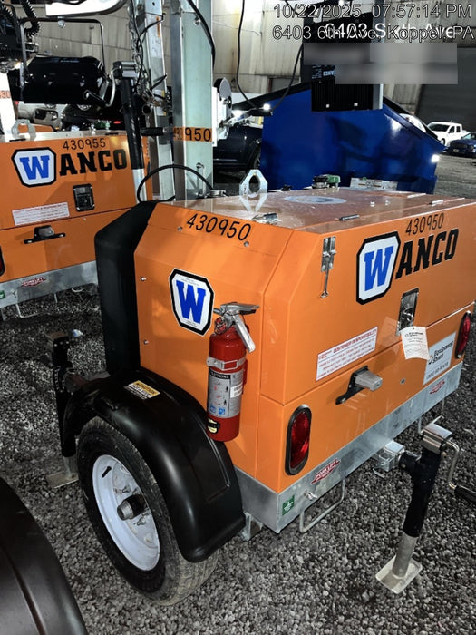2024 Wanco WLTT-4MM4K Diesel, Deep Sea Controller, Shore Power Plug, Auto Start, (4) 350W LED Floodlights, 4kW Generator, 60 Gal Fuel Tank, 2" Ball, T3