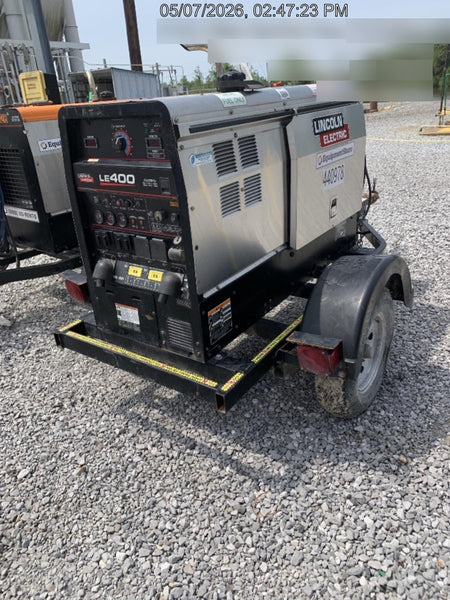 2024 Lincoln Electric LE400 Kubota V1505, Trlr, Cable Rack, Light Kit, ES Decals, T3
