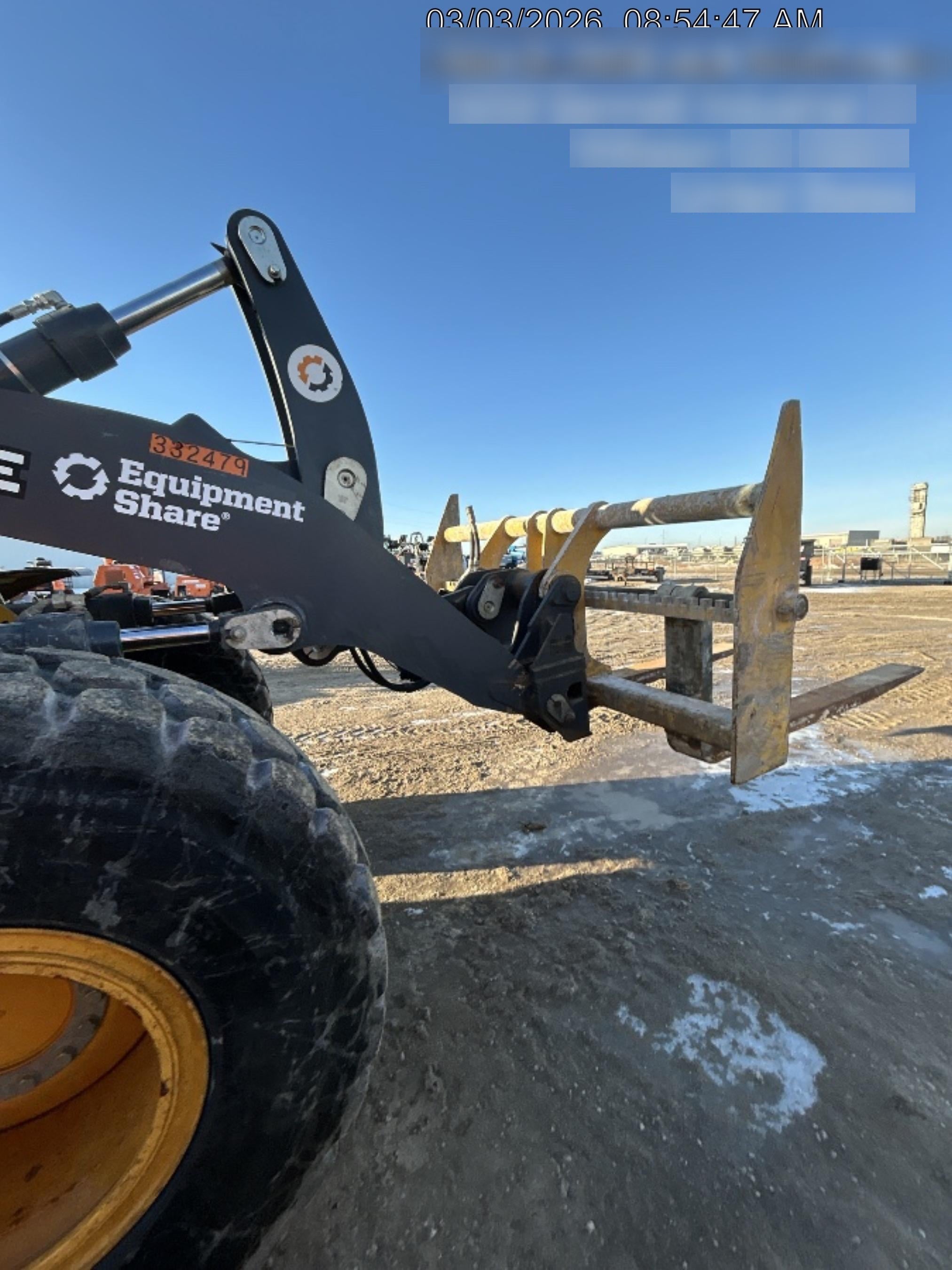 2023 PALADIN 96" Loader Fork Carriage - Paladin