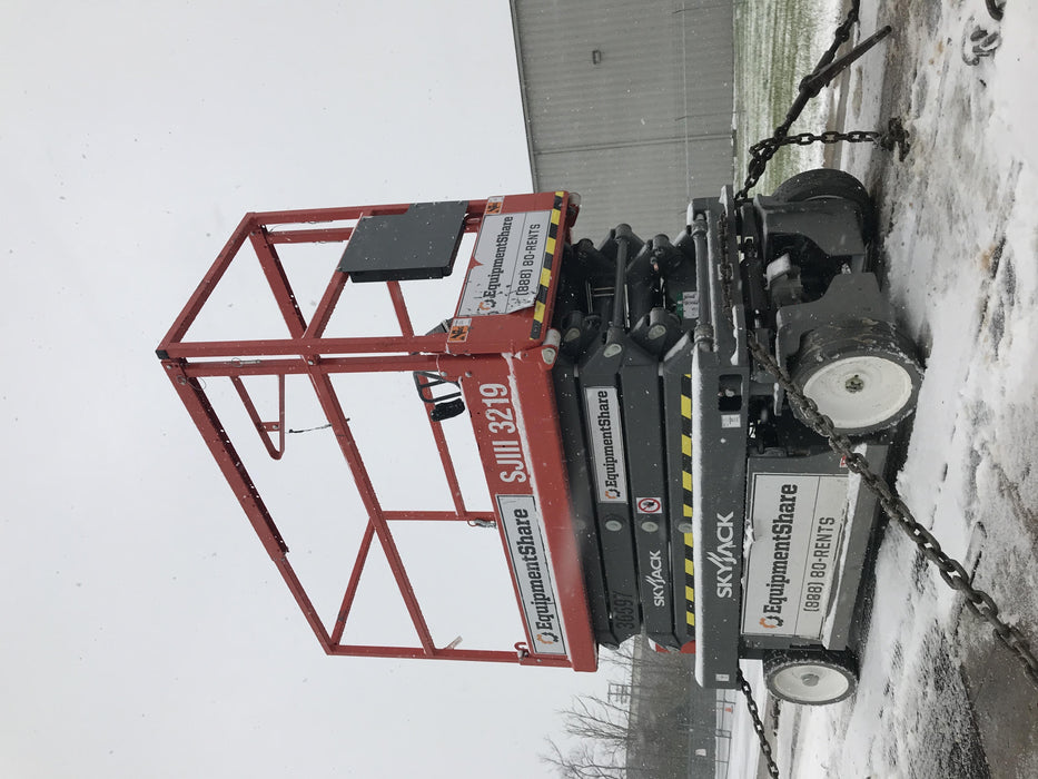 2019 Skyjack SJIII-3219 Standard Options, Trojan Batteries