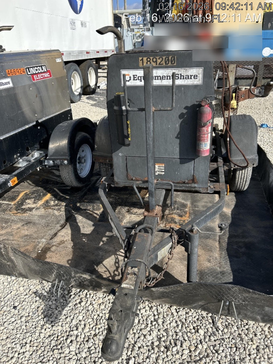 2021 Lincoln Electric Dual Maverick 200/200X Ready Pak 3, Includes Trailer, Cable Rack, Fender Light Kit