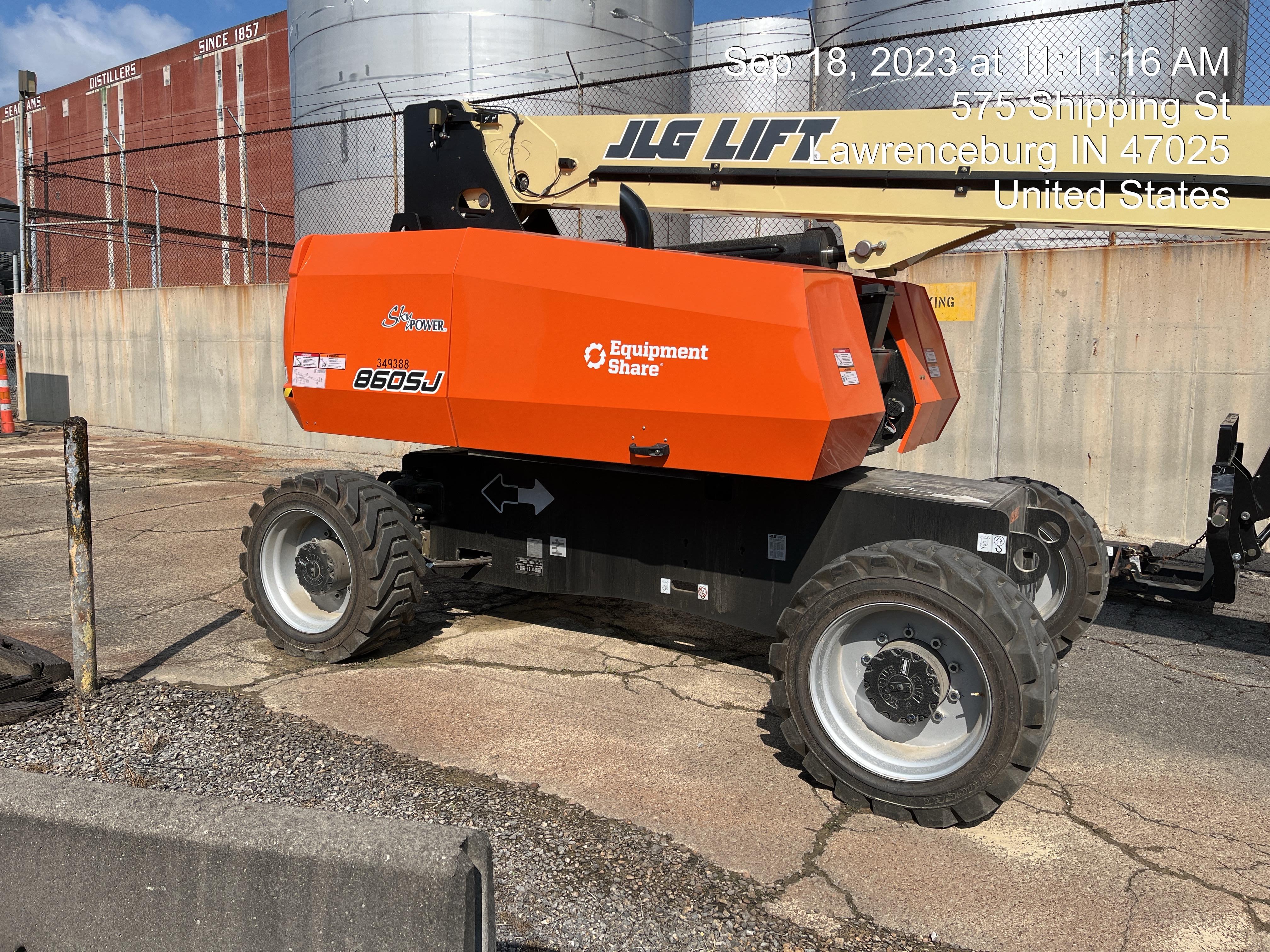 2023 JLG 860SJ