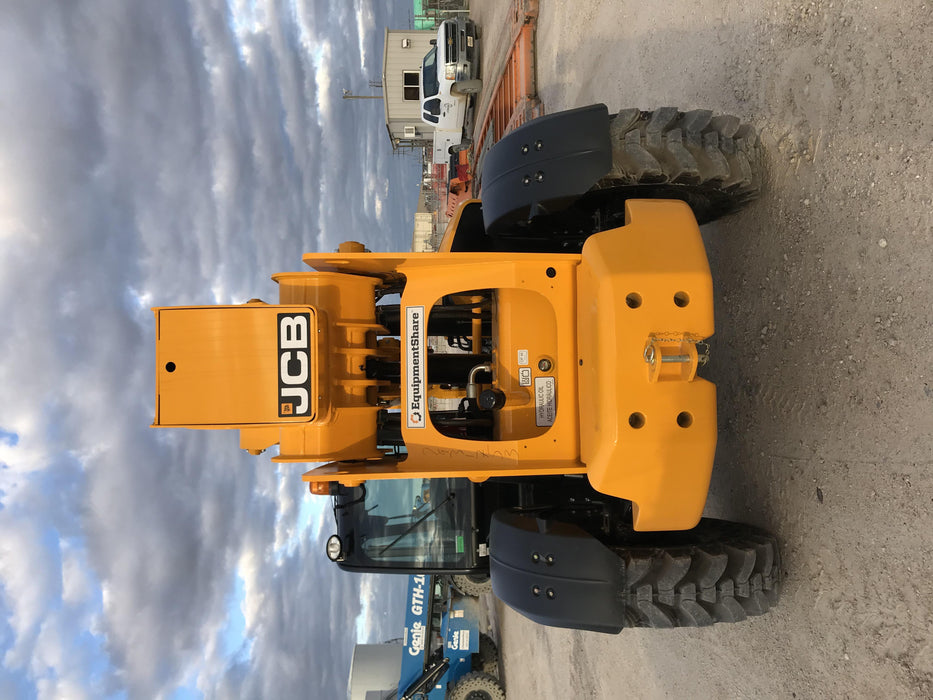 2020 JCB 510-56 Cab/Heat/Air, Solid Tires, Work Lights, Beacon, Aux Hydraulics, Back up Alarm, Lifting Eye, ES Decals
