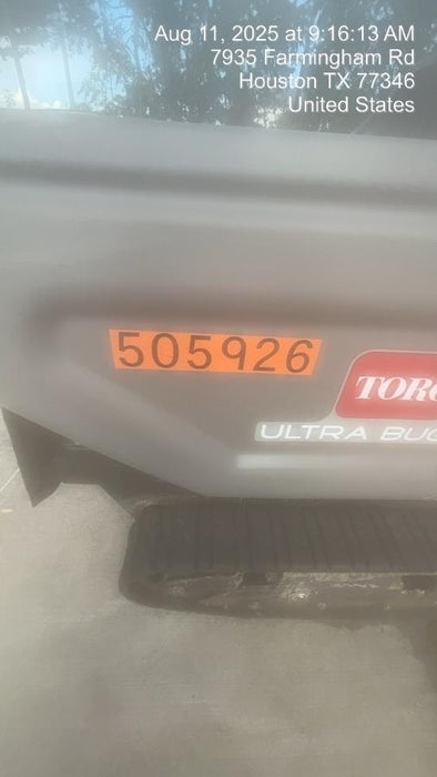 2025 TORO MBTX 2500-TS