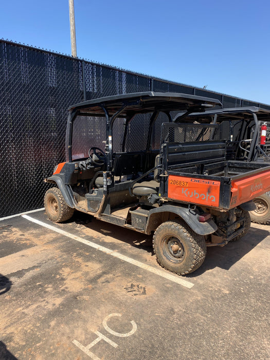 2022 Kubota RTV-X1140W-H Plastic Canopy, Windshield Acrylic Clear, LED Strobe Light, Wire Harness Kit, Back up Alarm