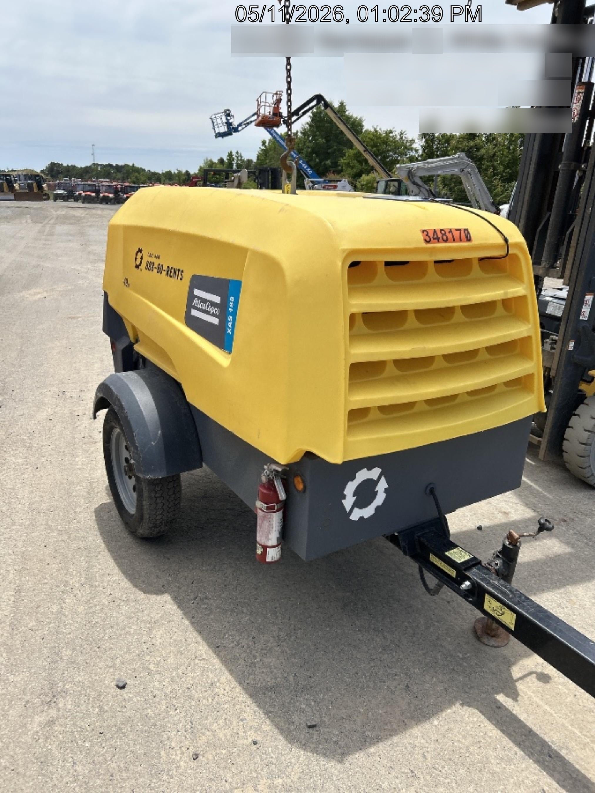 2023 ATLAS COPCO XAS188 CWK