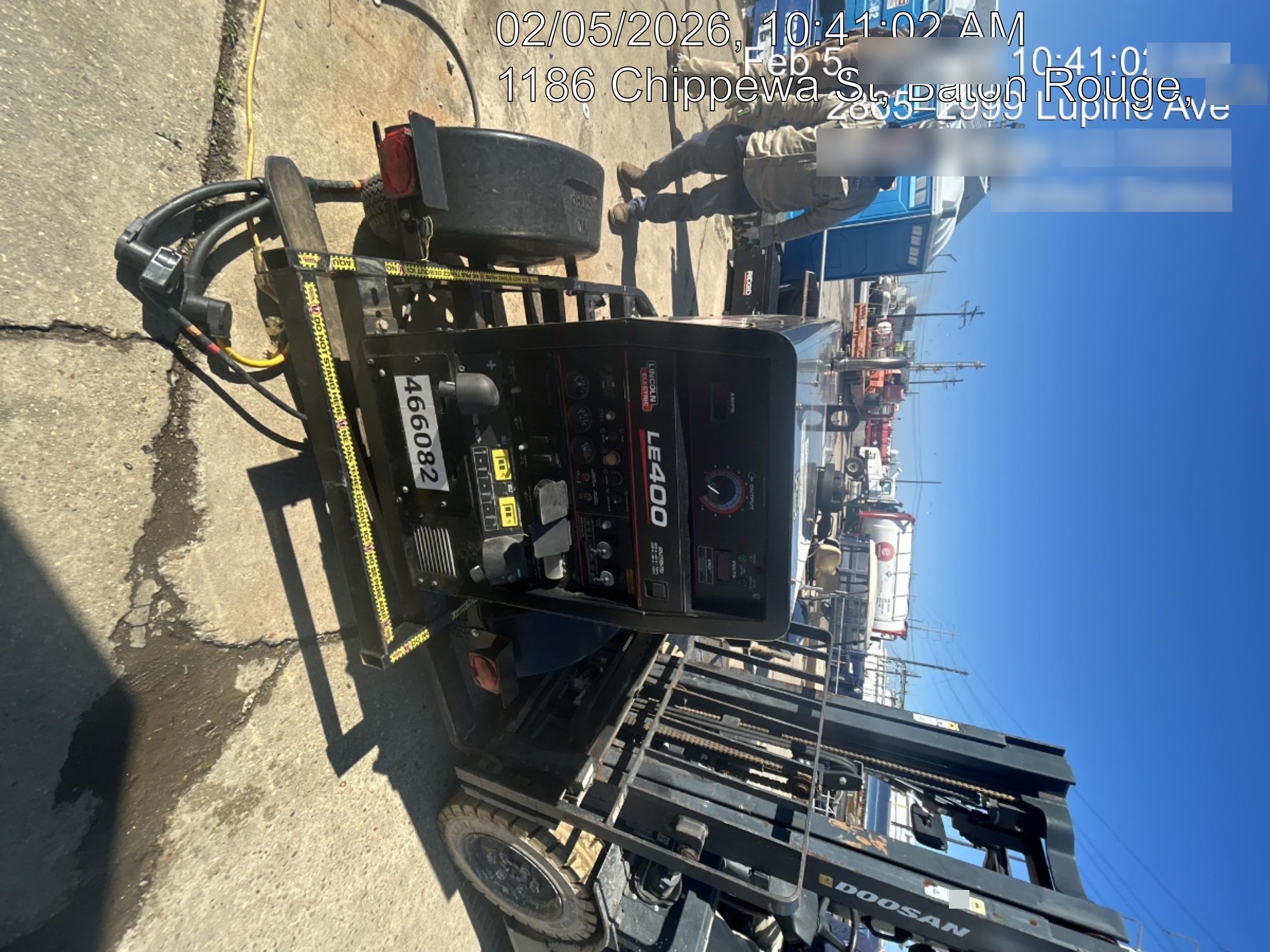 2024 Lincoln Electric LE400 Kubota V1505, Trlr, Cable Rack, Light Kit, ES Decals, T3