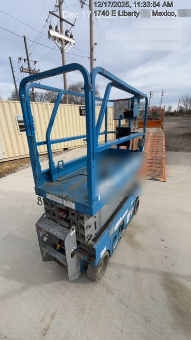 2018 Genie GS-1930 Genie GS-1930 w/Fixed Rail, Chain Entry