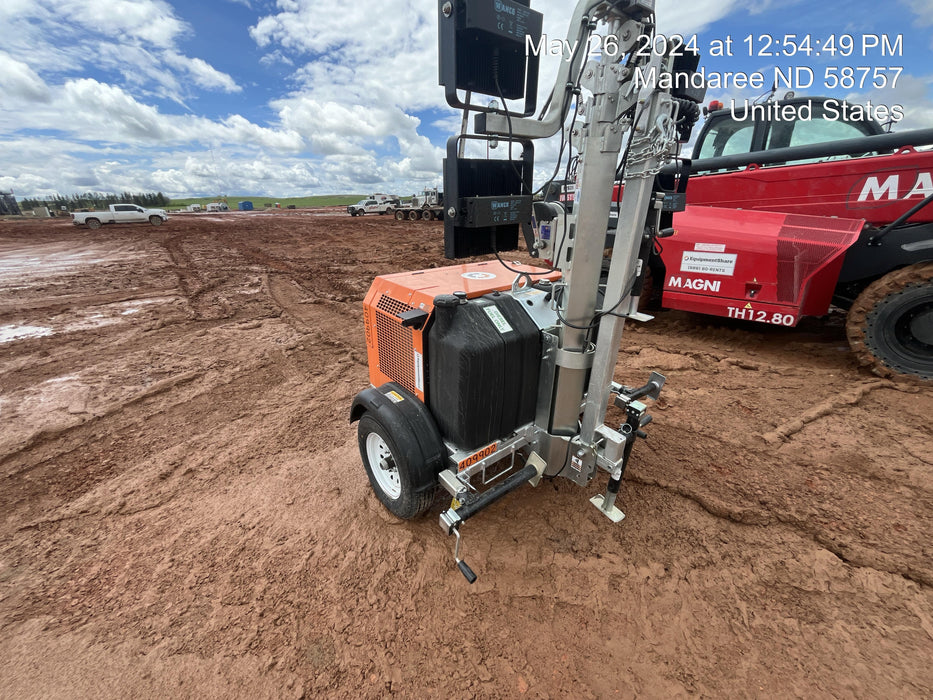 2024 Wanco WLTT-4MM4K Diesel, Deep Sea Controller, Shore Power Plug, Auto Start, (4) 350W LED Floodlights, 4kW Generator, 60 Gal Fuel Tank, 2" Ball, T3