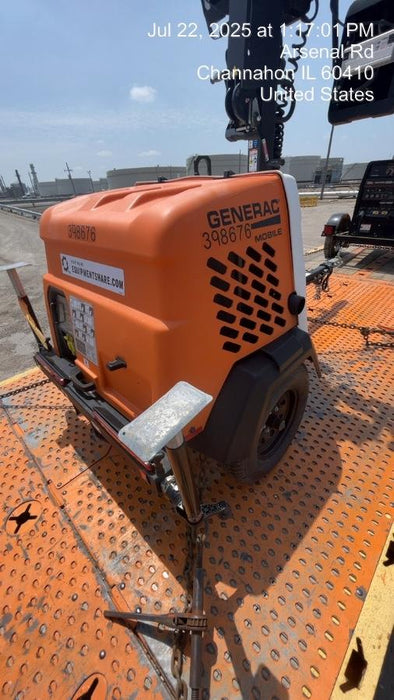 2024 Generac MLT2 Diesel, Flex Switch 120V Input, Powerzone Controller, 
(4) 320W LED Lights, 4kW Generator, 39.9 Gal Fuel Tank, 2" Ball, T3