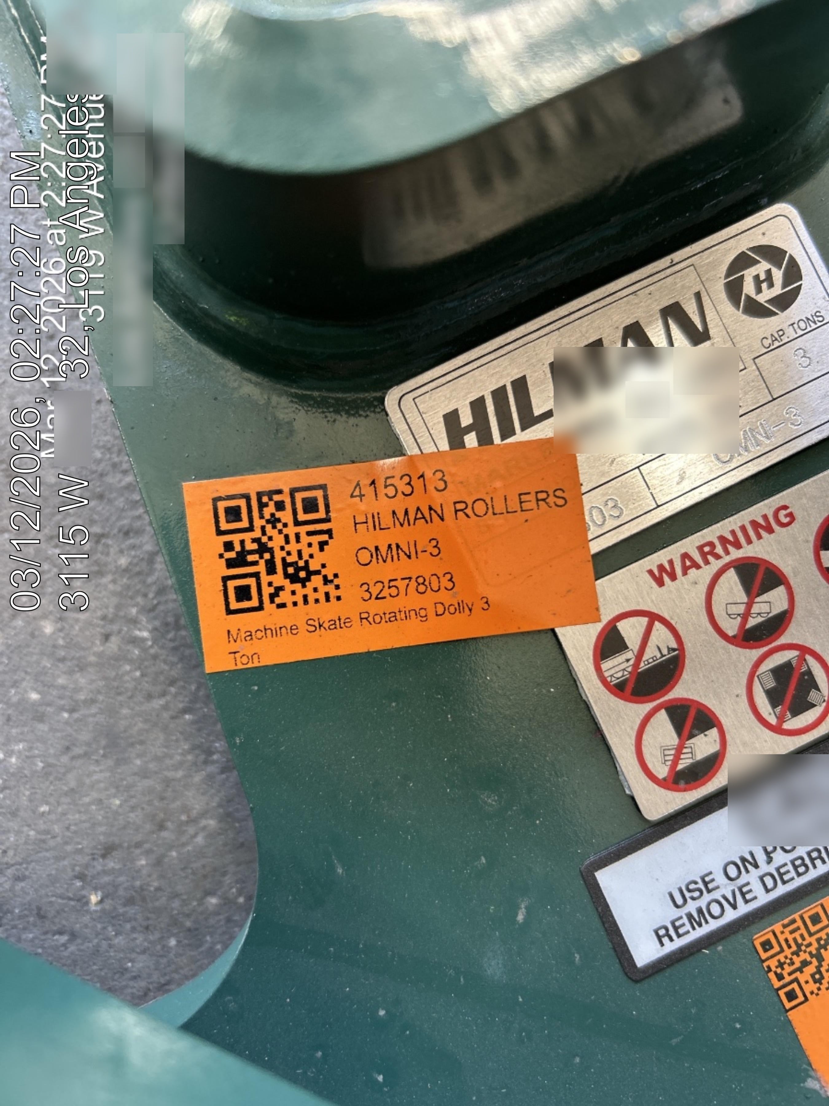 2024 HILMAN ROLLERS OMNI-3