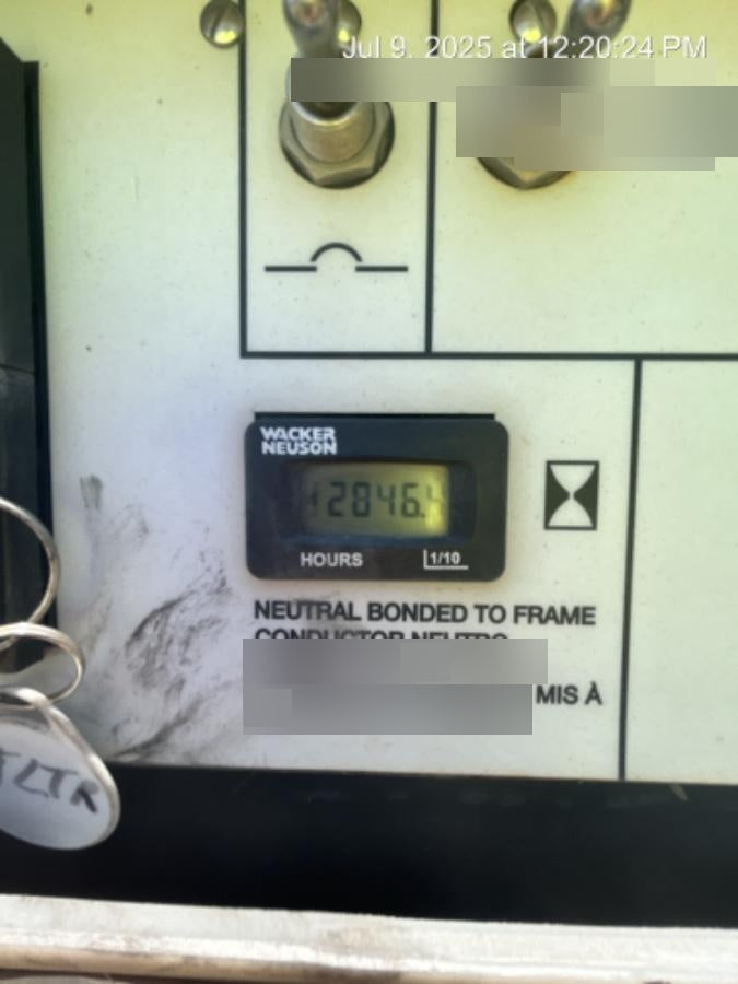 2019 Wacker Neuson LTV6L-MH Wacker Neuson LTV6L Mobile Light Tower w/Fuel Level Sensor Installed