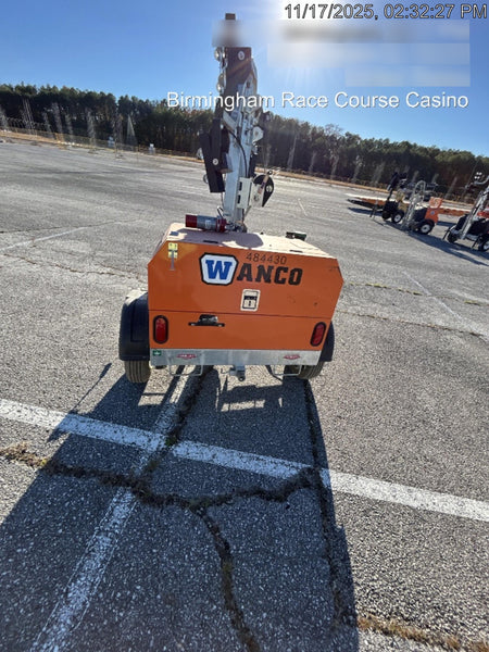 2024 Wanco WLTT-4MM4K Diesel, Mitsubishi L2E, 9.0HP @1800 rpm, Deep Sea Controller, Shore Power Plug, Auto Start, (4) 350W LED Floodlights, 4kW Generator, 60 Gal Fuel Tank, 2" Ball, T3