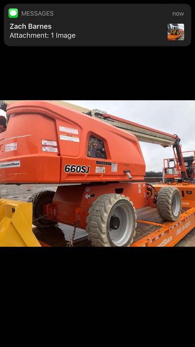 2019 JLG 660SJ