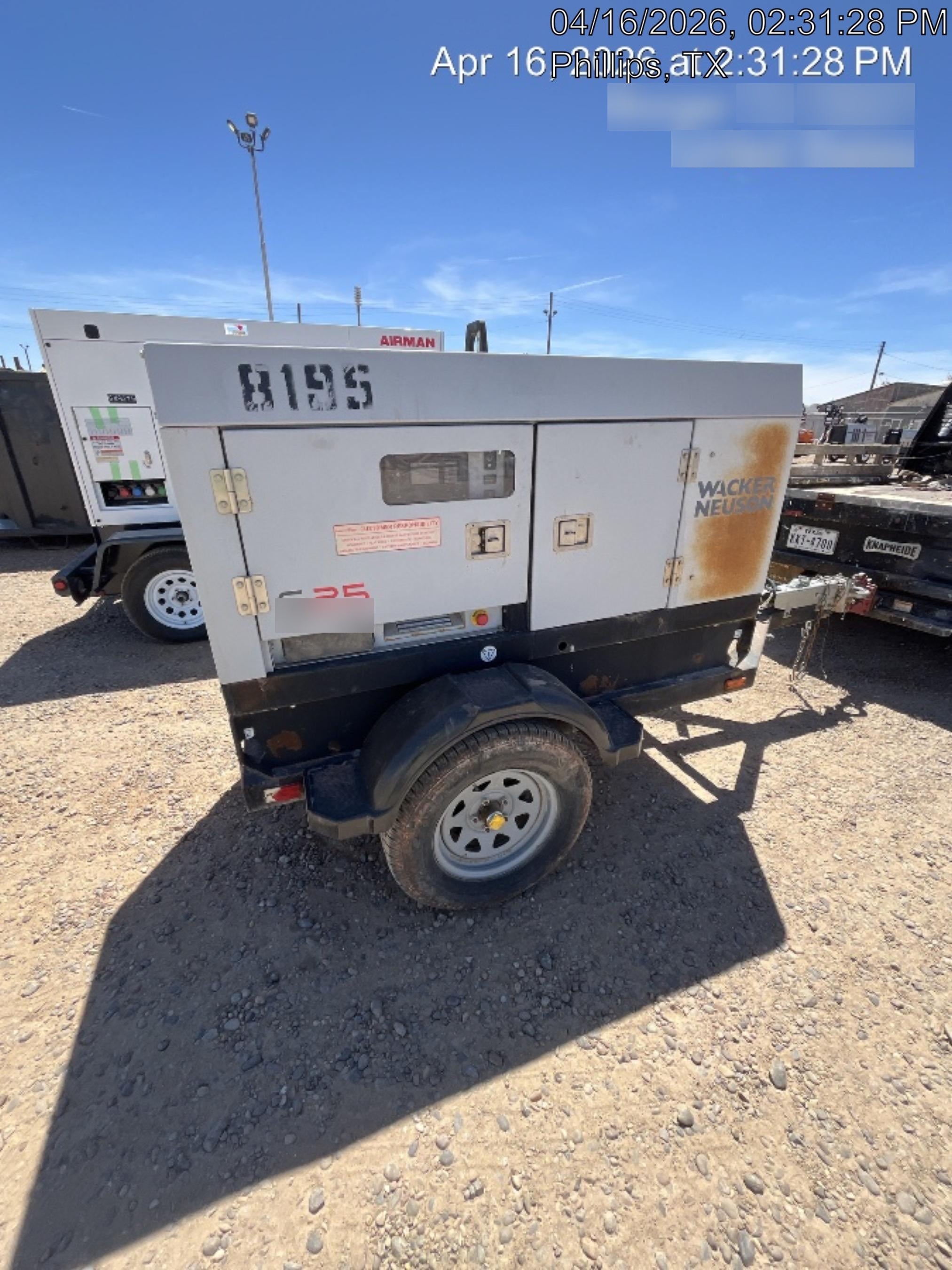 2018 WACKER NEUSON G25
