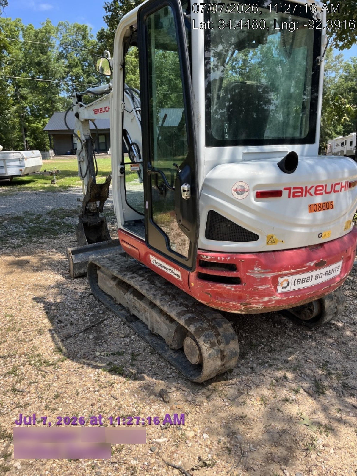 2020 TAKEUCHI TB-235-2CR