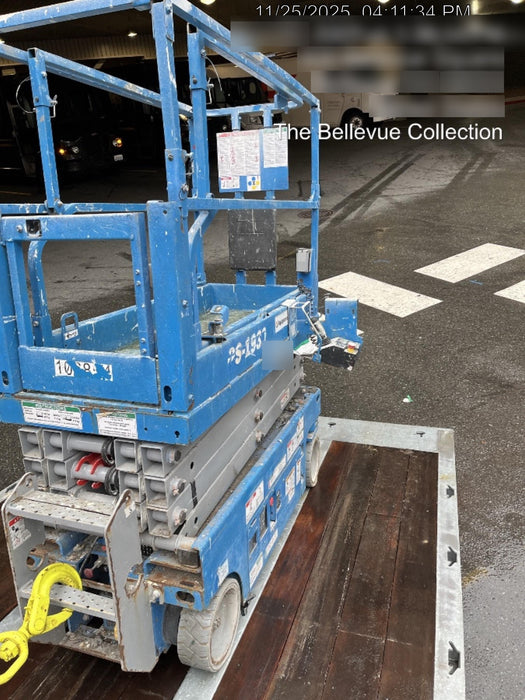 2020 Genie GS-1930 Solid Non Marking Tires, Beacon, Folding rails with half height swing gate, 800W Inverter