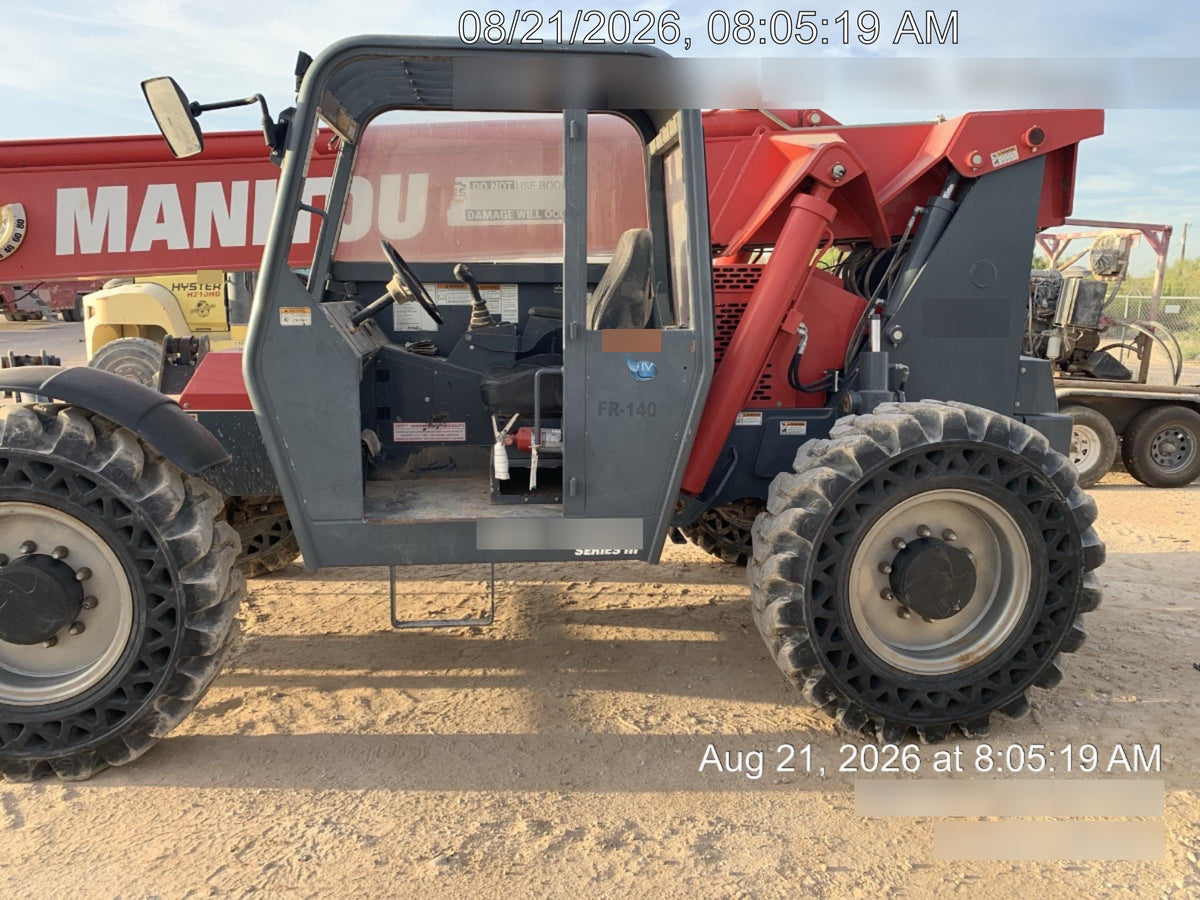 2018 Manitou MTA10055 Manitou MTA10055 - Canopy, Worklights, Beacon, 66" Carriage, 60" Forks, Solid Tires, Aux Hydraulics