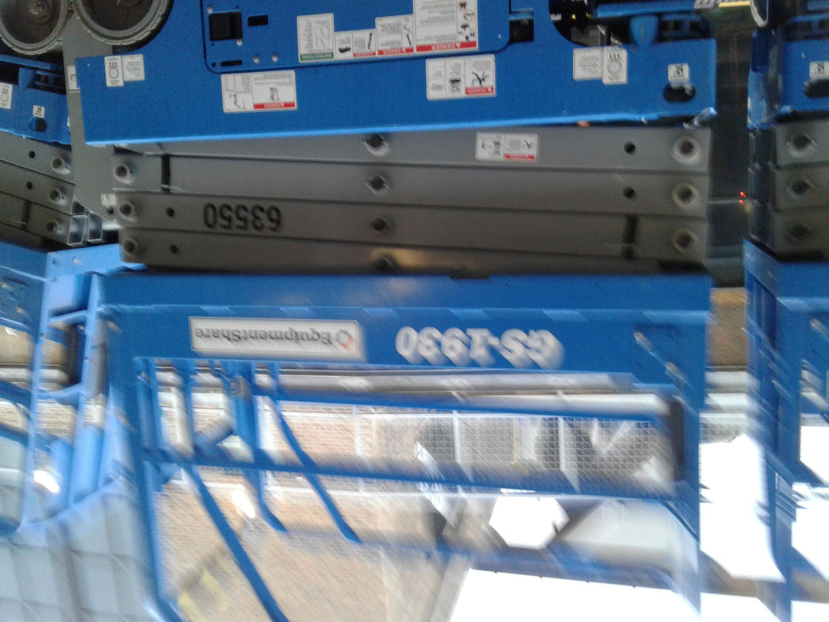 2020 Genie GS-1930 Solid Non Marking Tires, Beacon, Folding rails with half height swing gate