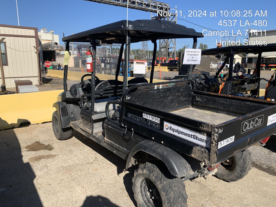 2023 Club Car CA1700D Canopy, Diesel, 4 Passenger