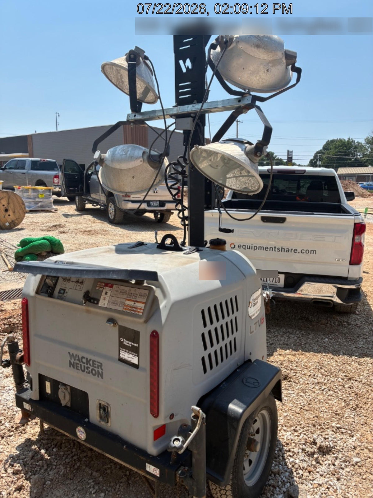 2019 Wacker Neuson LTV6L-MH Standard Options, ES Track Hardware, Fuel Level Sensor