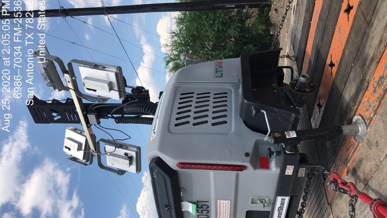 2019 Wacker Neuson LTV6K-LED LTV6K Light Tower, LED 300W, Telematics EQ SH Kubota