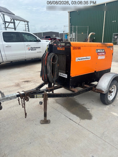 2022 Lincoln Electric LE400 Kubota V1505, Trlr, Cable Rack, Light Kit, ES Decals, T3