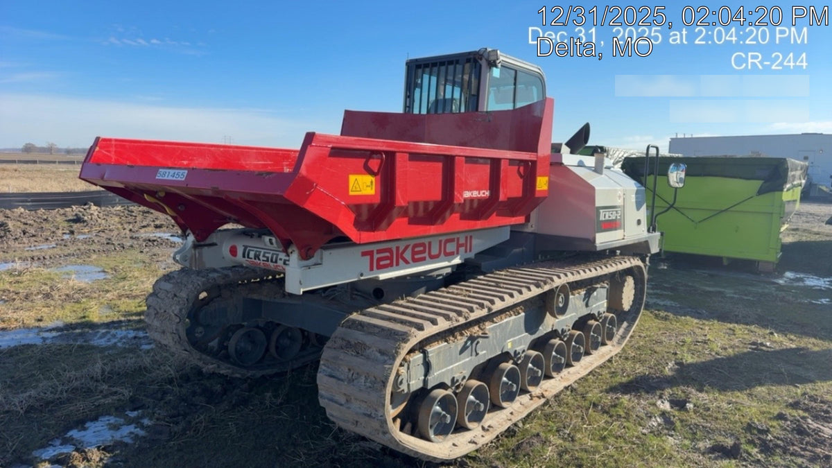 2025 TAKEUCHI TCR 50-2CR