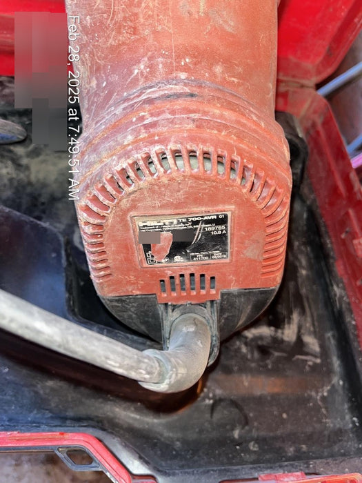 2019 HILTI TE 700-AVR