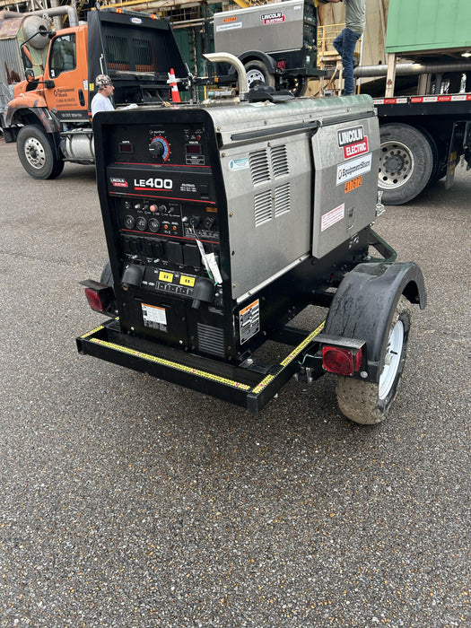 2024 Lincoln Electric LE400 Kubota V1505, Trlr, Cable Rack, Light Kit, ES Decals, T3