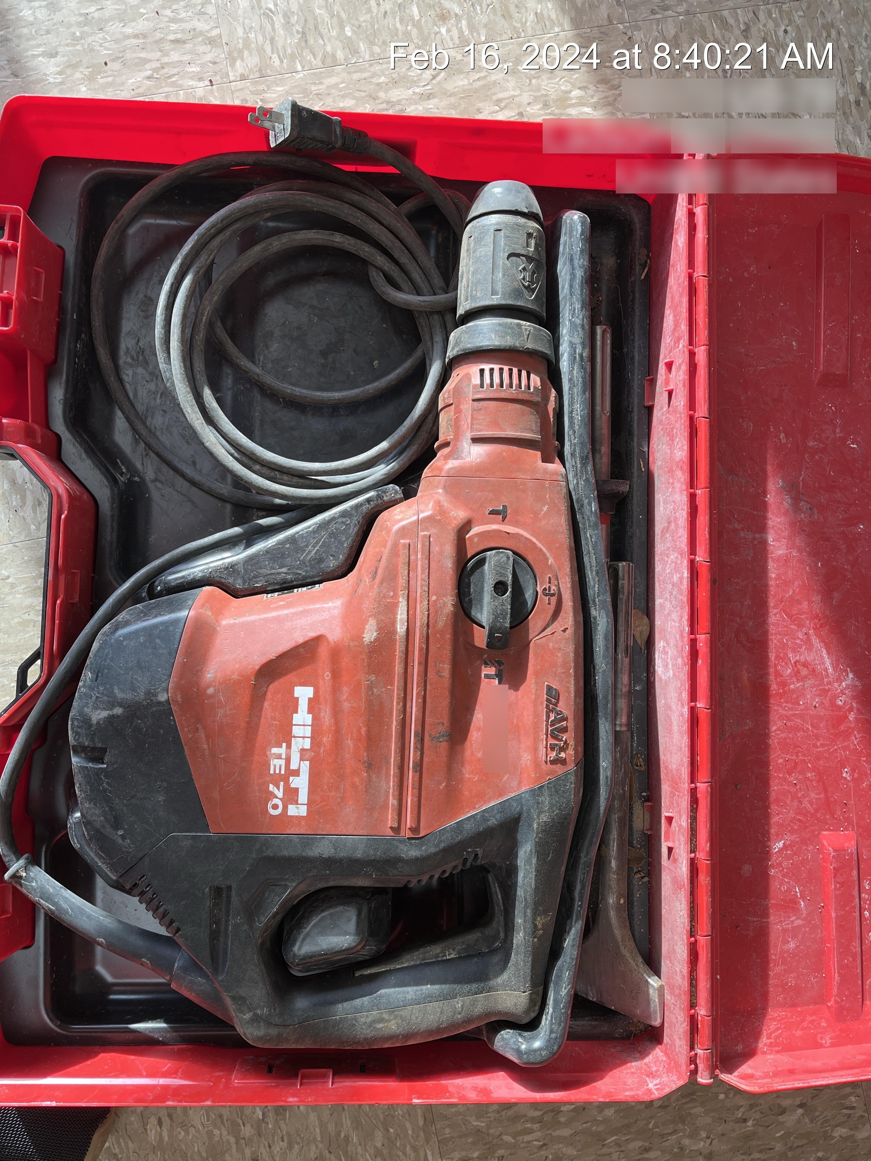 2019 HILTI TE 70-AVR