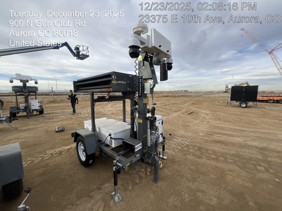 2025 NATIONAL SIGNAL Sunray Solar-Powered Mobile Integrator Tower