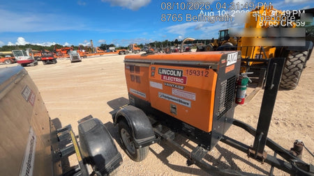 2021 Lincoln Electric Vantage 322 Vantage 322 Ready Pak 3 w/ Decals, ORANGE (includes trailer, cable rack, fender light kit) NO Telematics