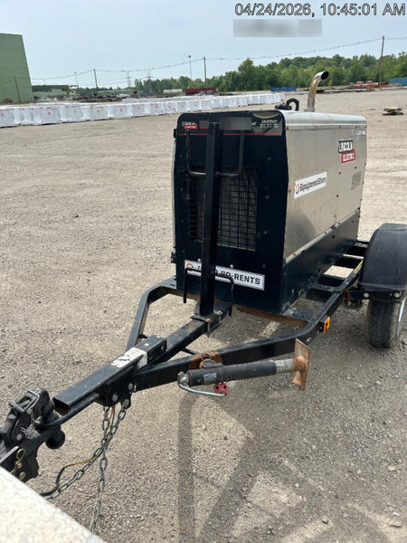 2019 Lincoln Electric Vantage 322 Ready-Pak 3, Two Wheel Trailer, Fender and Light Kit, Cable Rack