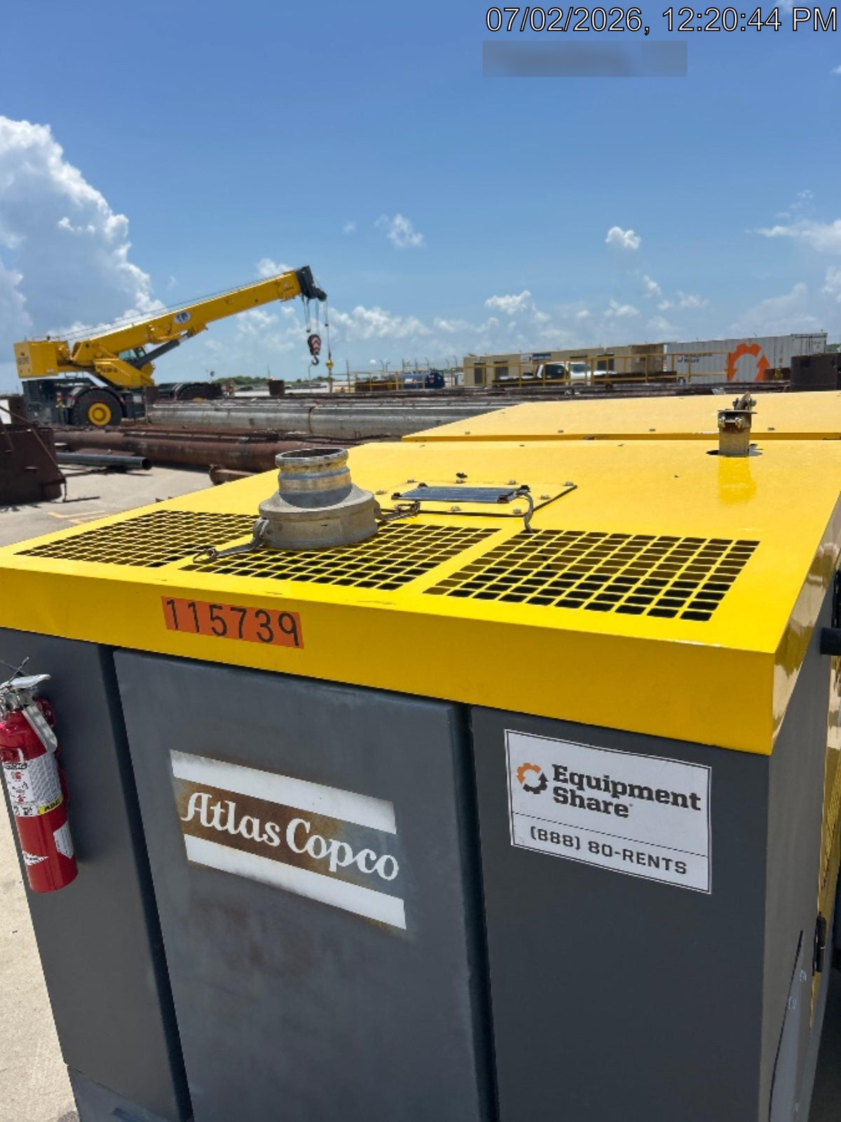 2020 ATLAS COPCO PAS 150 HF CS Enclosed